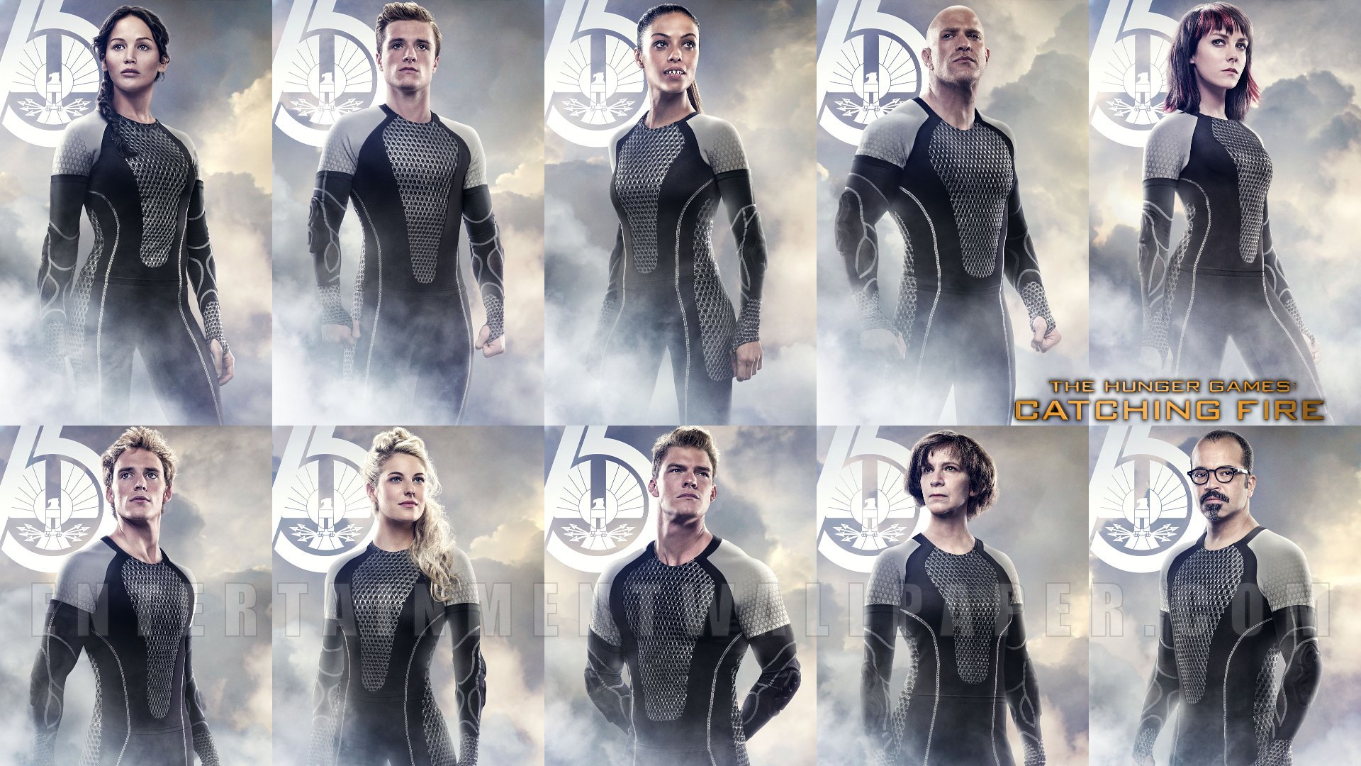 Hunger Games Catching Fire Tributes Wallpaper