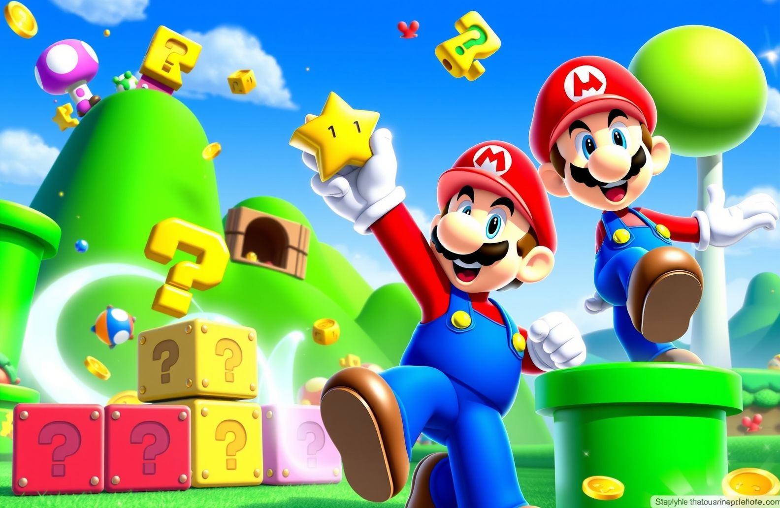 Mario Bros Wallpaper HD