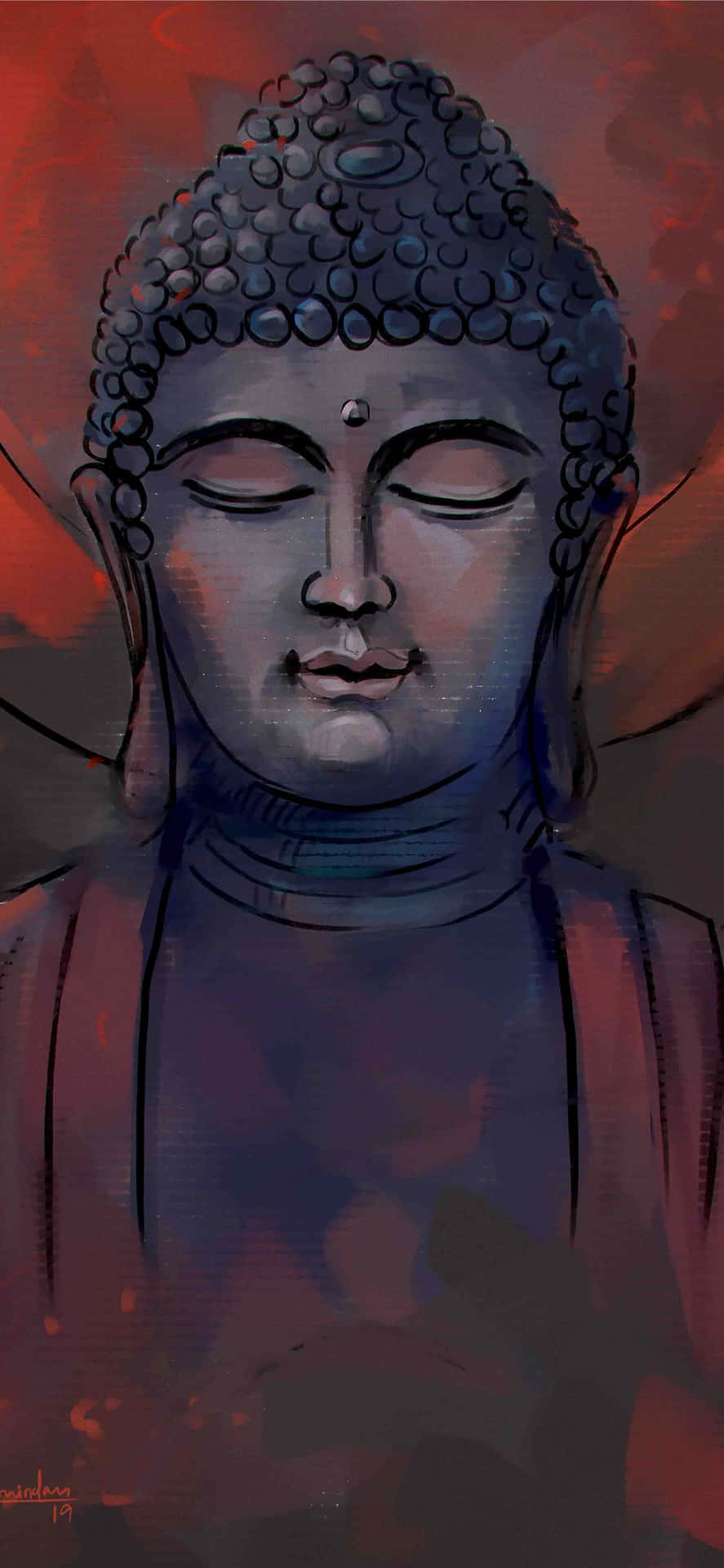 Meditation iPhone Wallpaper