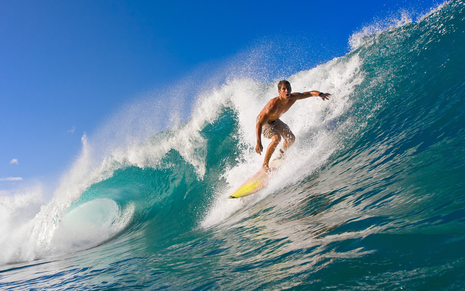 Surfing Summer Wallpaper HD Nature