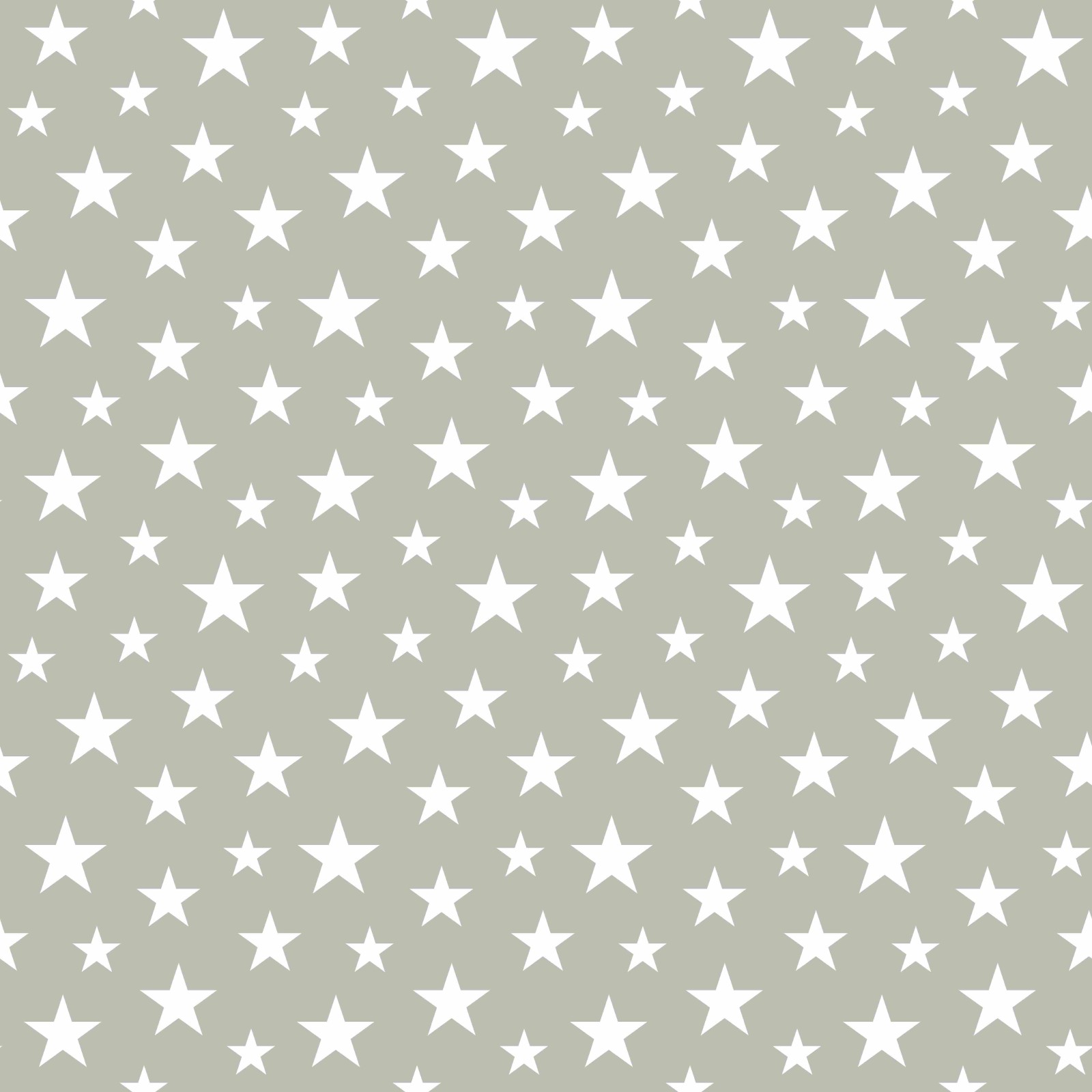 Wallpaper Non Woven Stars Grey White