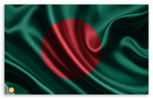 Bangladesh National Flag 4k HD Desktop Wallpaper For