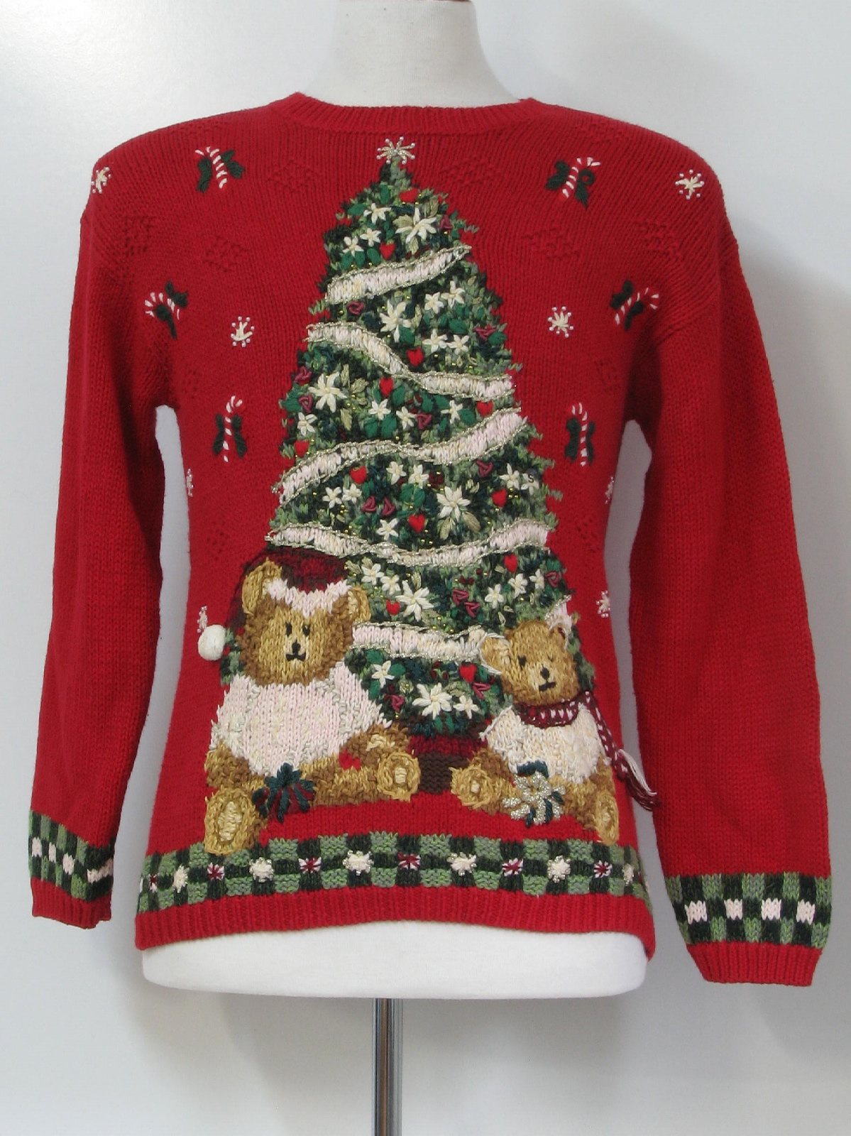 Free download Womens Bear riffic Ugly Christmas Sweater Petite ...