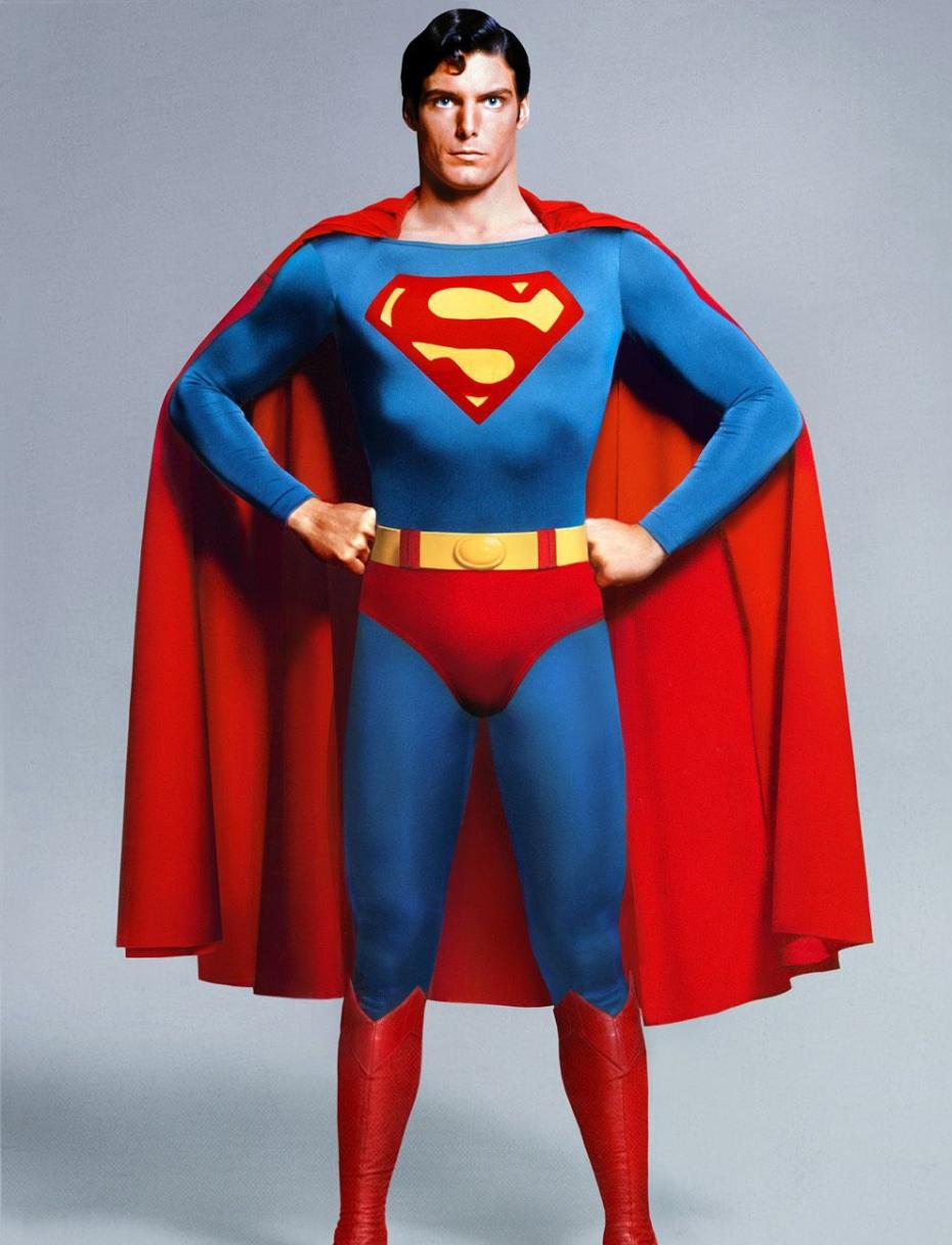 Superman Christopher Reeve Premier En Couleur