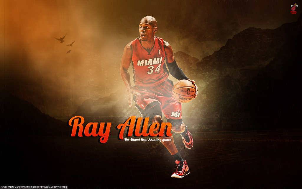 Ray Allen Miami Heat Wallpaper