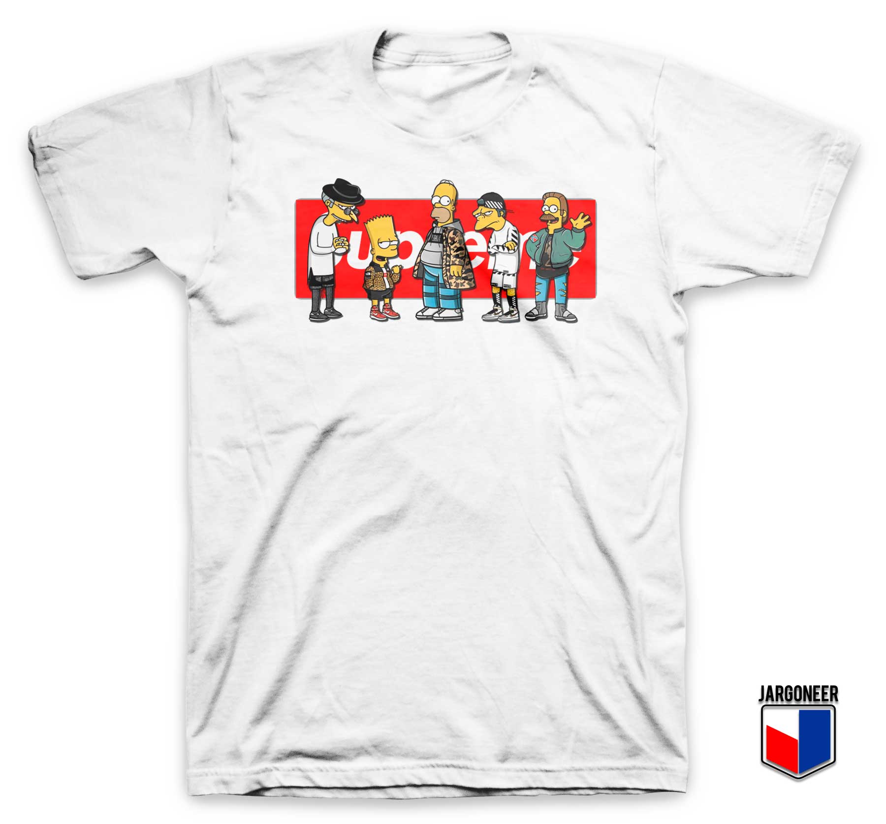 Buy Now Supreme Cartoon Wallpaper T Shirt With Unique Graphic