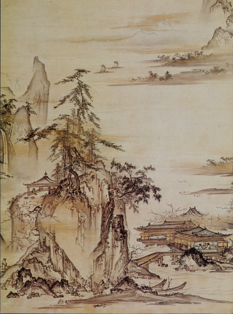 Суйбокуга японская живопись древняя