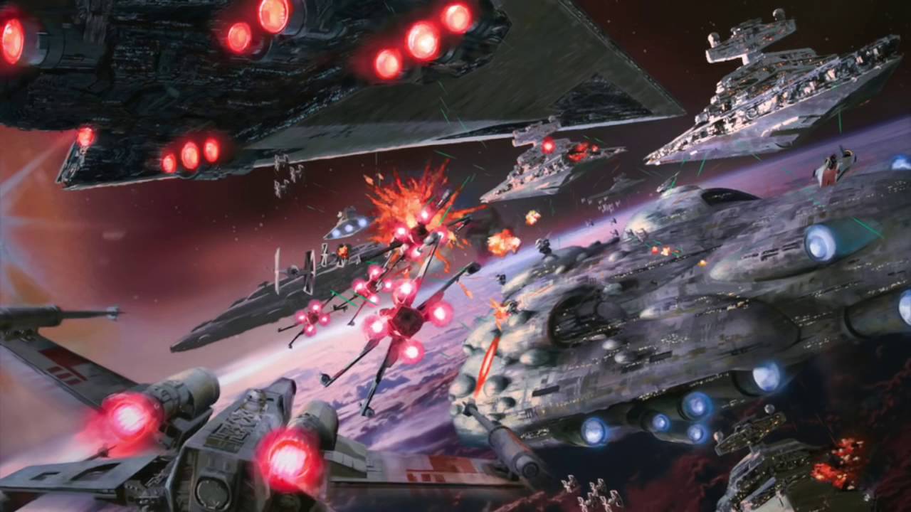 [60+] Star Wars Space Battle Background | WallpaperSafari.com