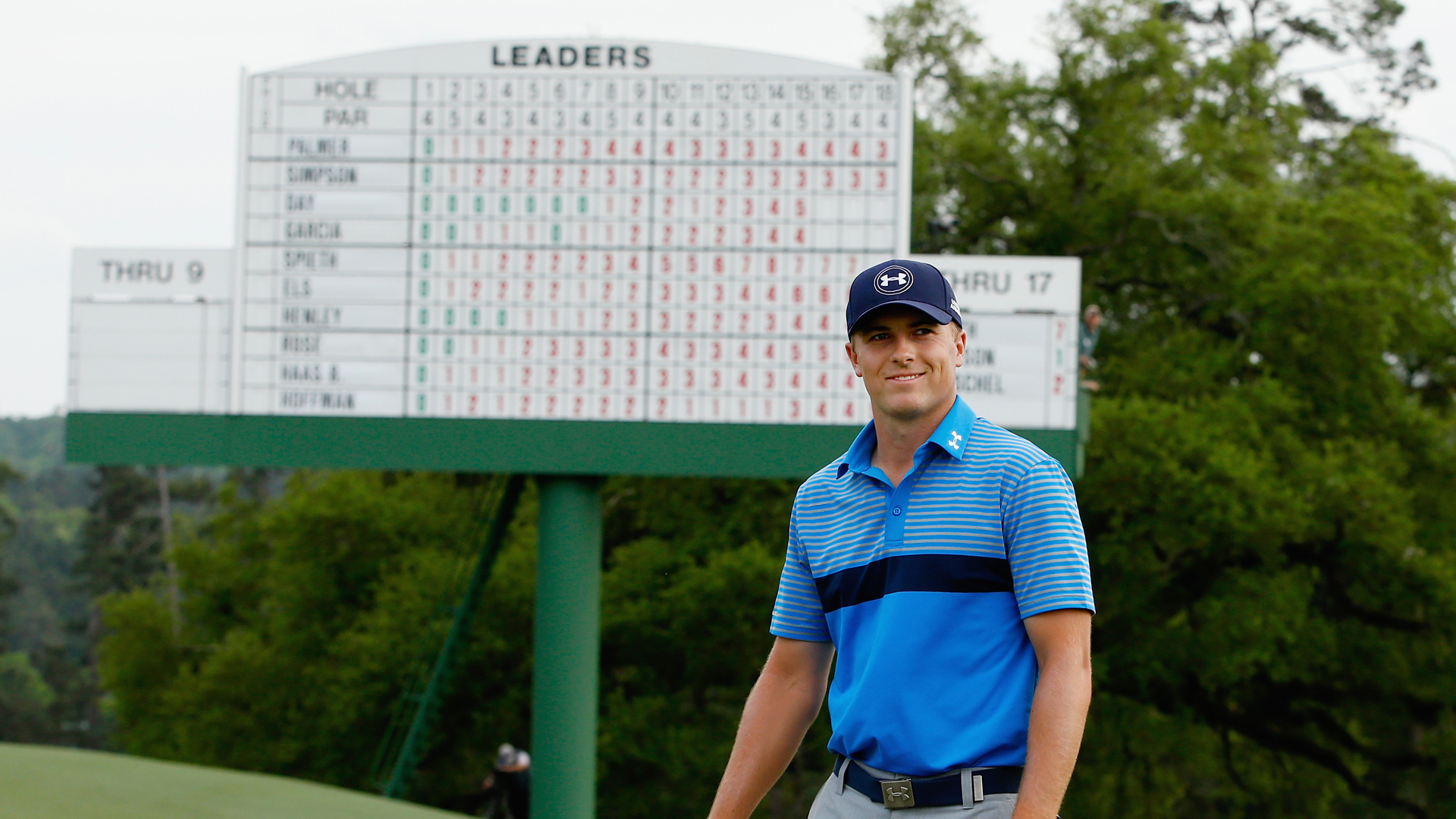 Jordan Spieth Sets Early Pace At Augusta National With