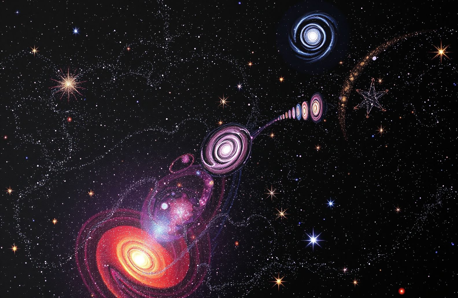 Black Galaxy Wallpaper