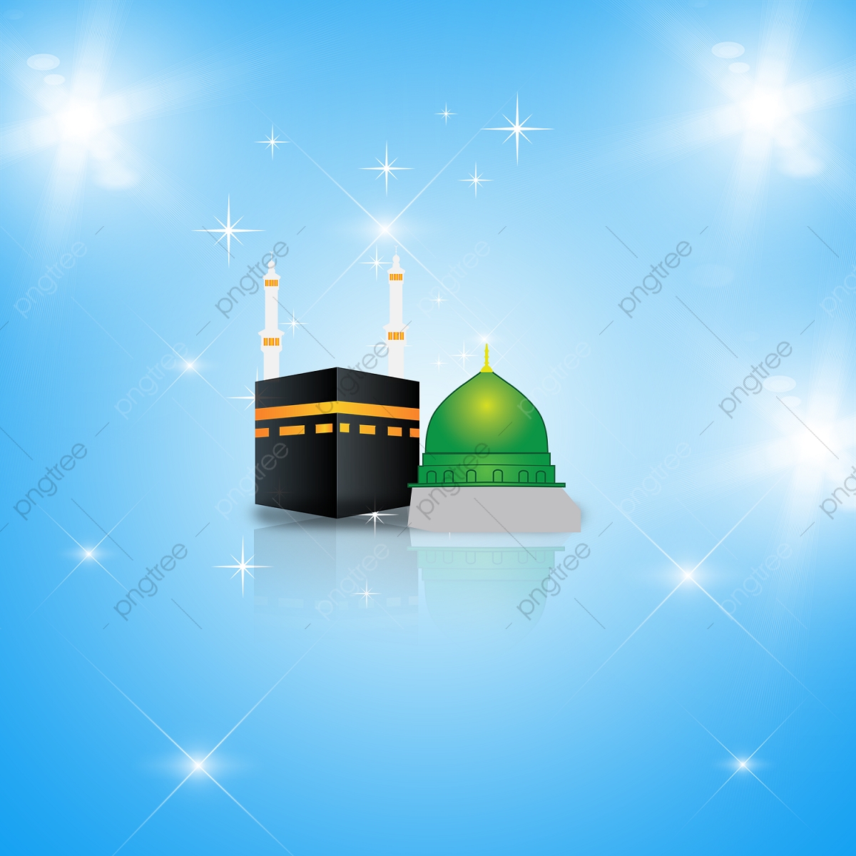 Free download Islamic Background Design Madinah And Makkah 