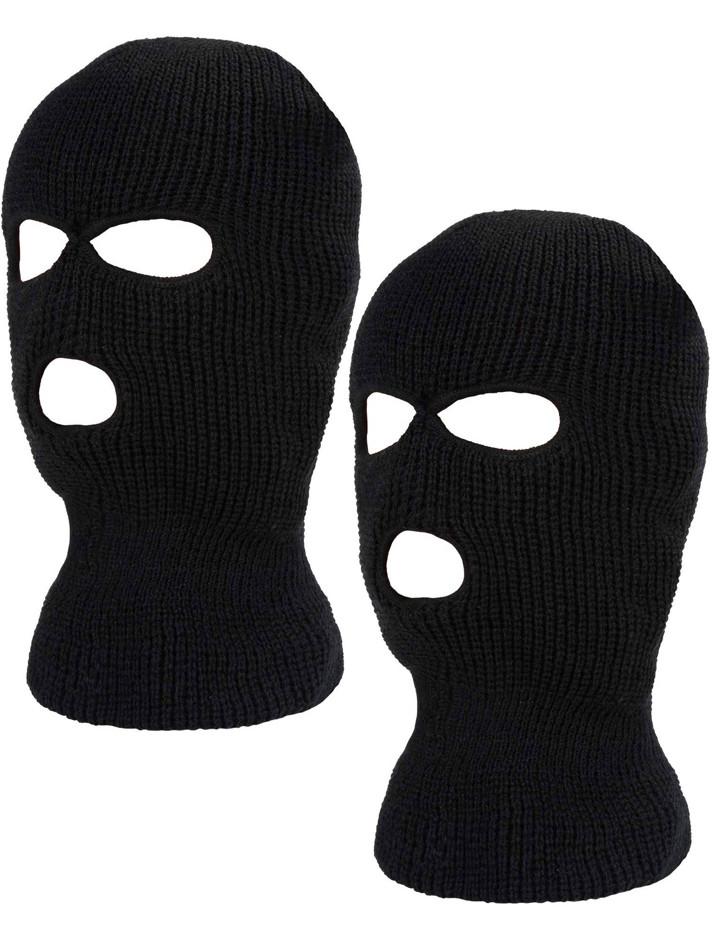 Black Ski Mask Wallpaper
