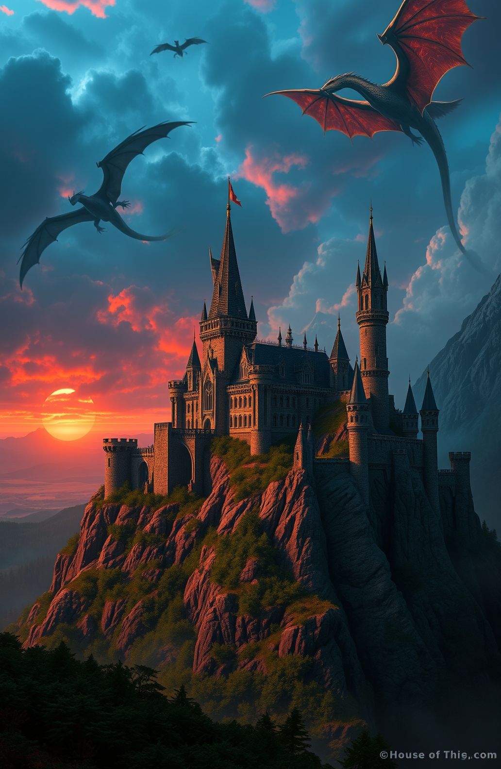 House Of The Dragon Wallpaper