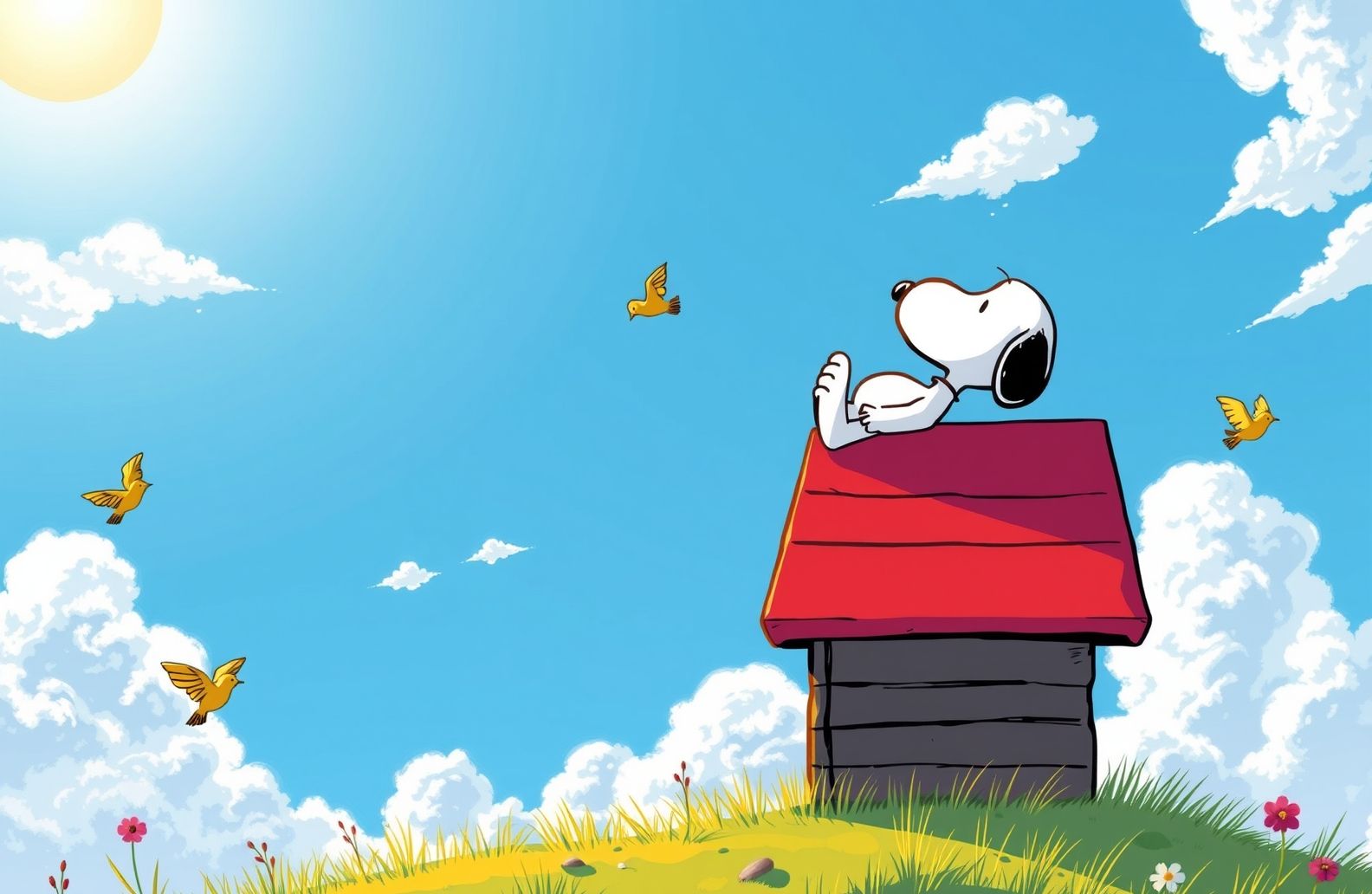 Snoopy Wallpaper For iPad