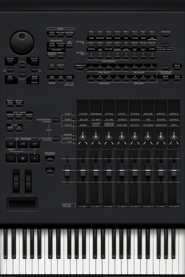Synthesizer Wallpaper For iPhone Png
