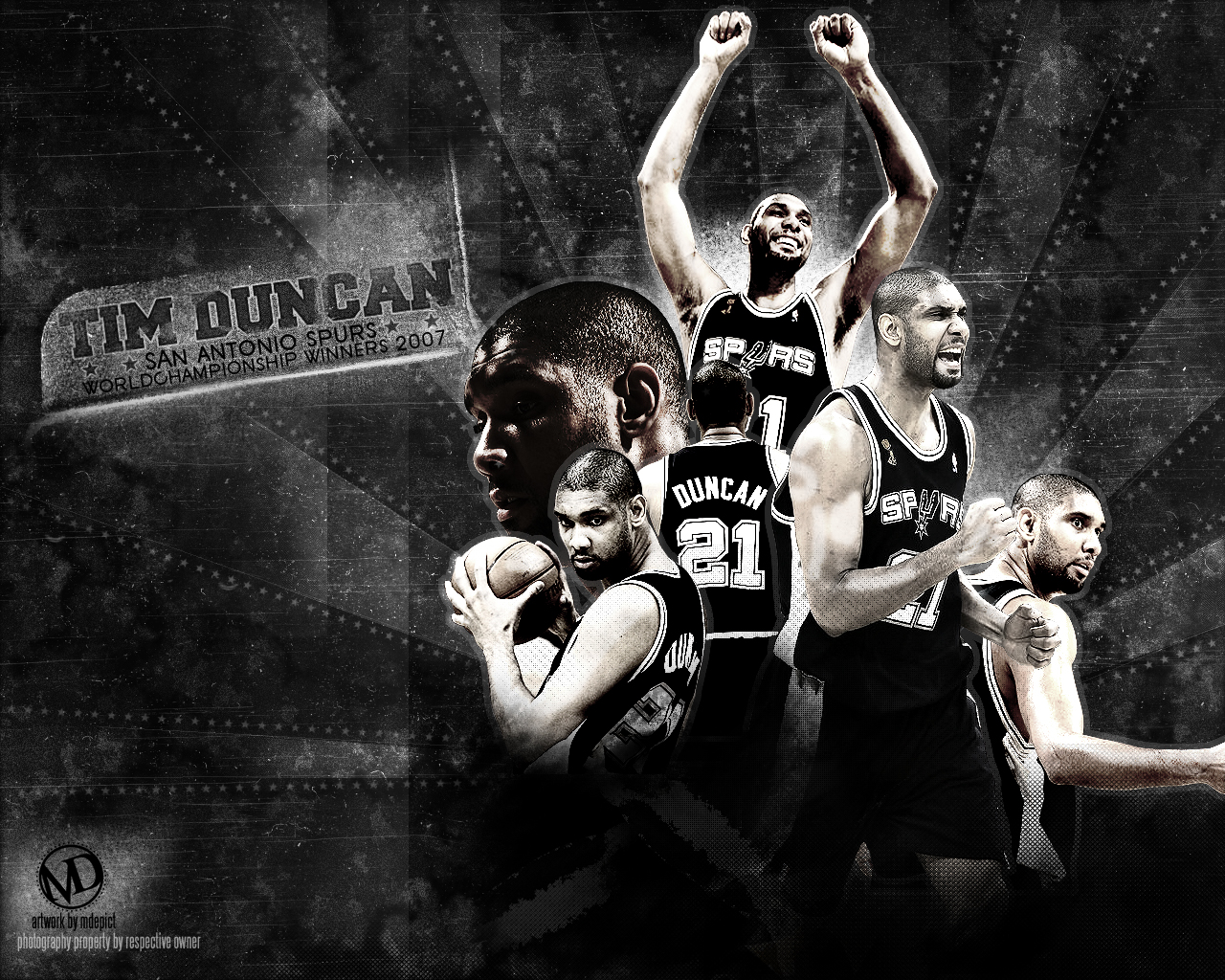 Tim Duncan Wallpaper  Download to your mobile from PHONEKY