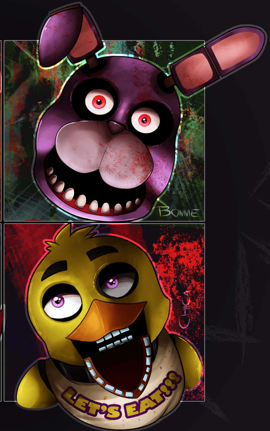 Ladda Ner Wallpaper Five Nights At Freddys Spooky iPhone