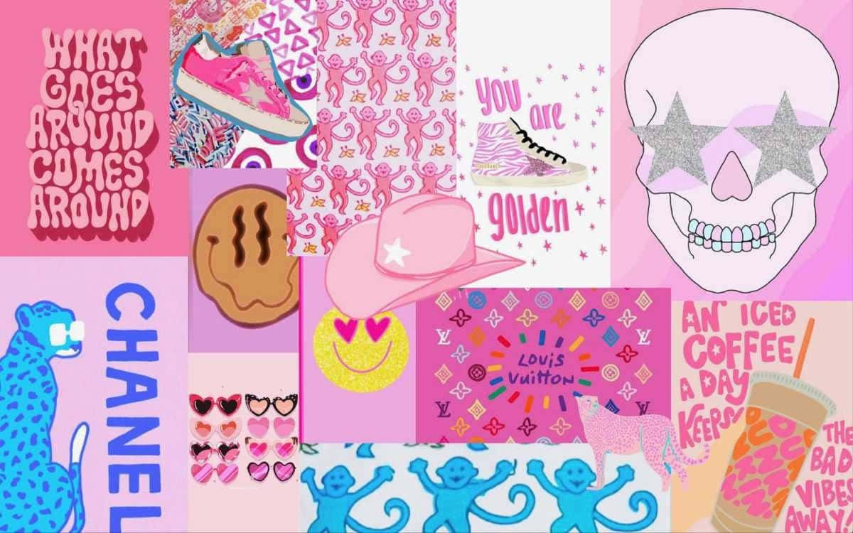 Preppy Girl Aesthetic Wallpaper