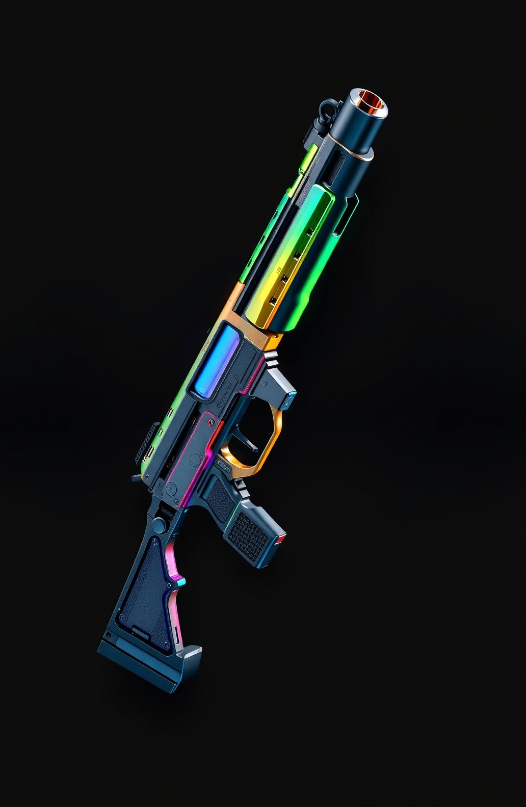 3d Guns Wallpaper