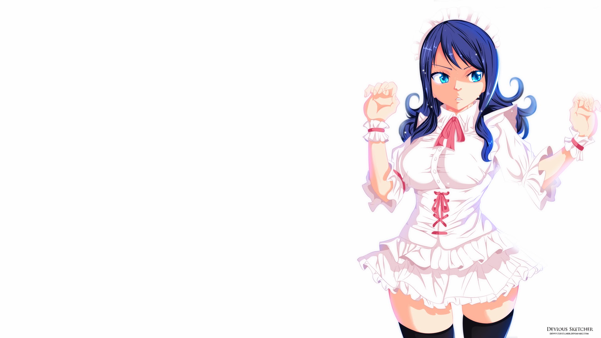 Juvia Lockser Anime Girl Fairy Tail HD Wallpaper Image Picture