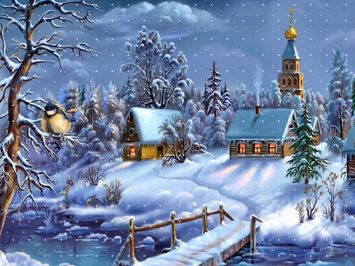 Christmas Winter Image Wallpaper High Definition