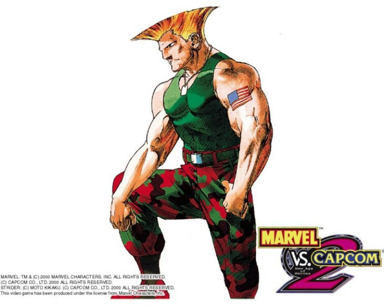 Guile Marvel Vs Wallpaper