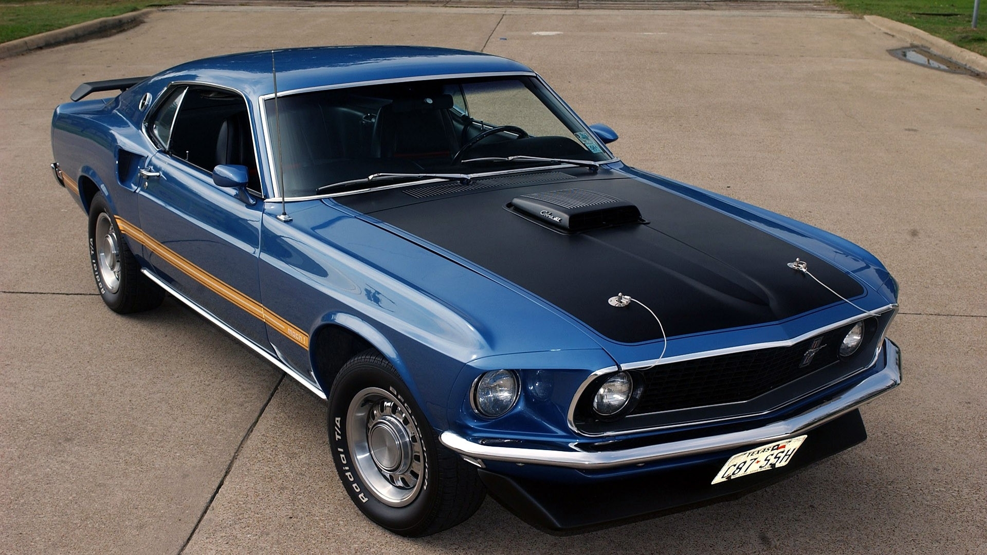 Ford Mustang Mach I Classic Cars Wallpaper