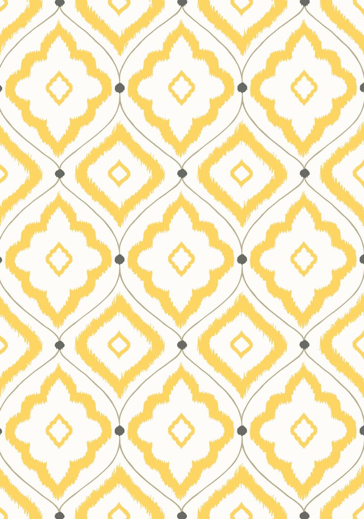 Bungalow Wallpaper In Yellow Mays Project