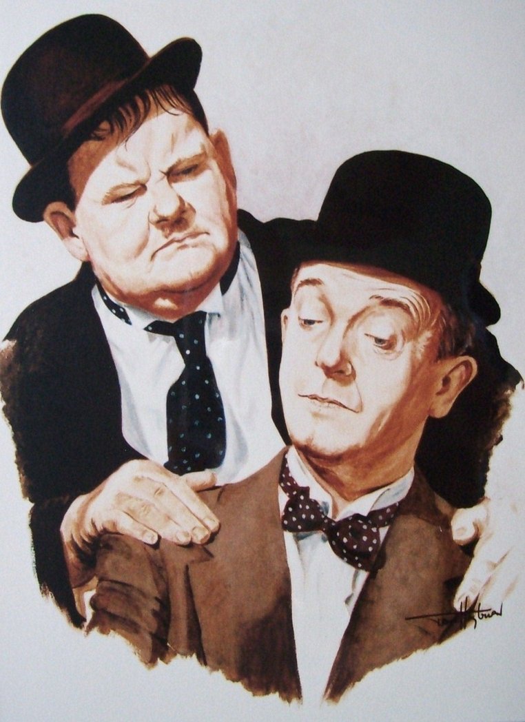 Stan And Ollie Sold By Tomheyburn
