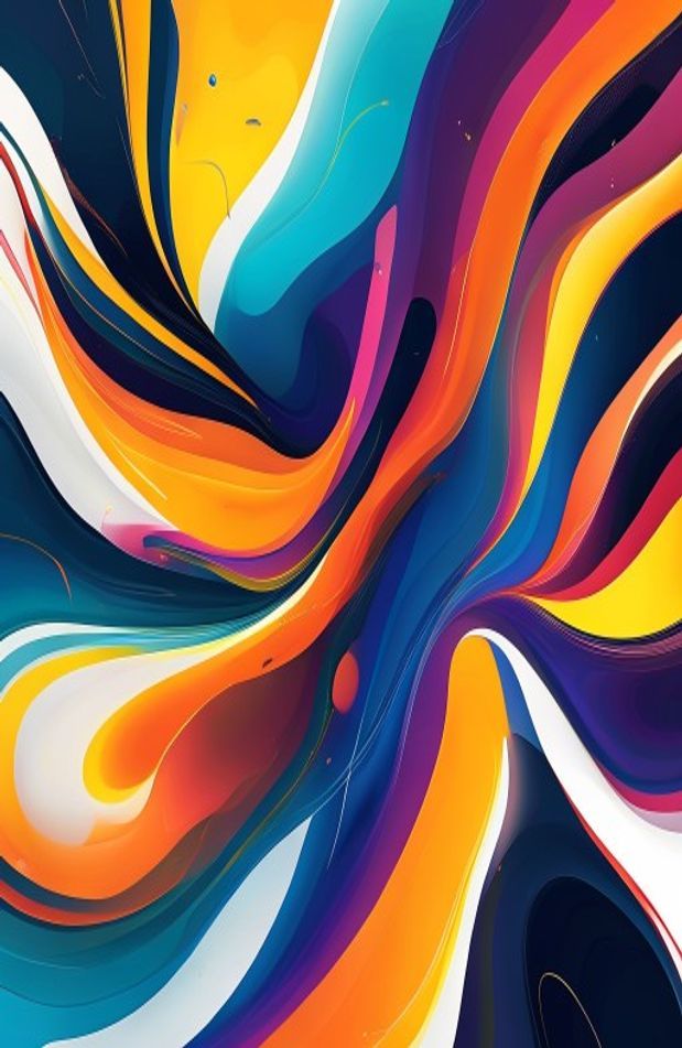 Abstract Dual Monitor Wallpaper