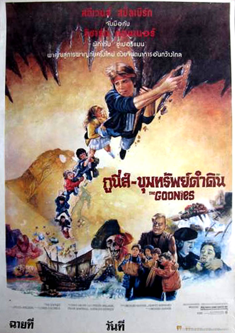The Goonies Thai B Movie Posters Wallpaper Image