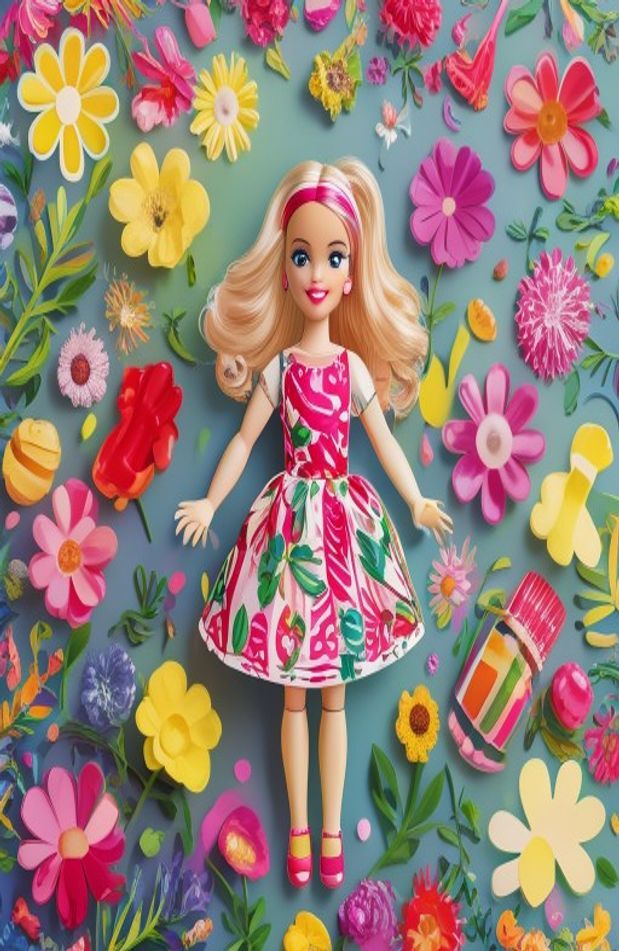 Cute Barbie Doll Wallpaper