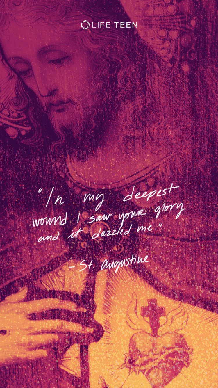 Wallpaper Lifeteen Saint Quotes Catholic