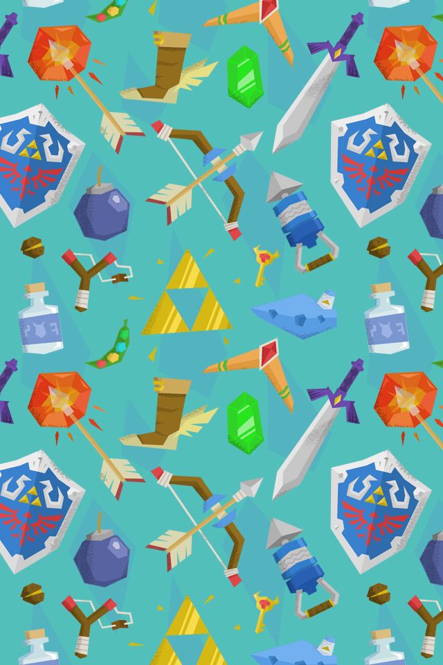 The Legend Of Zelda P O S T E R iPhone Wallpaper