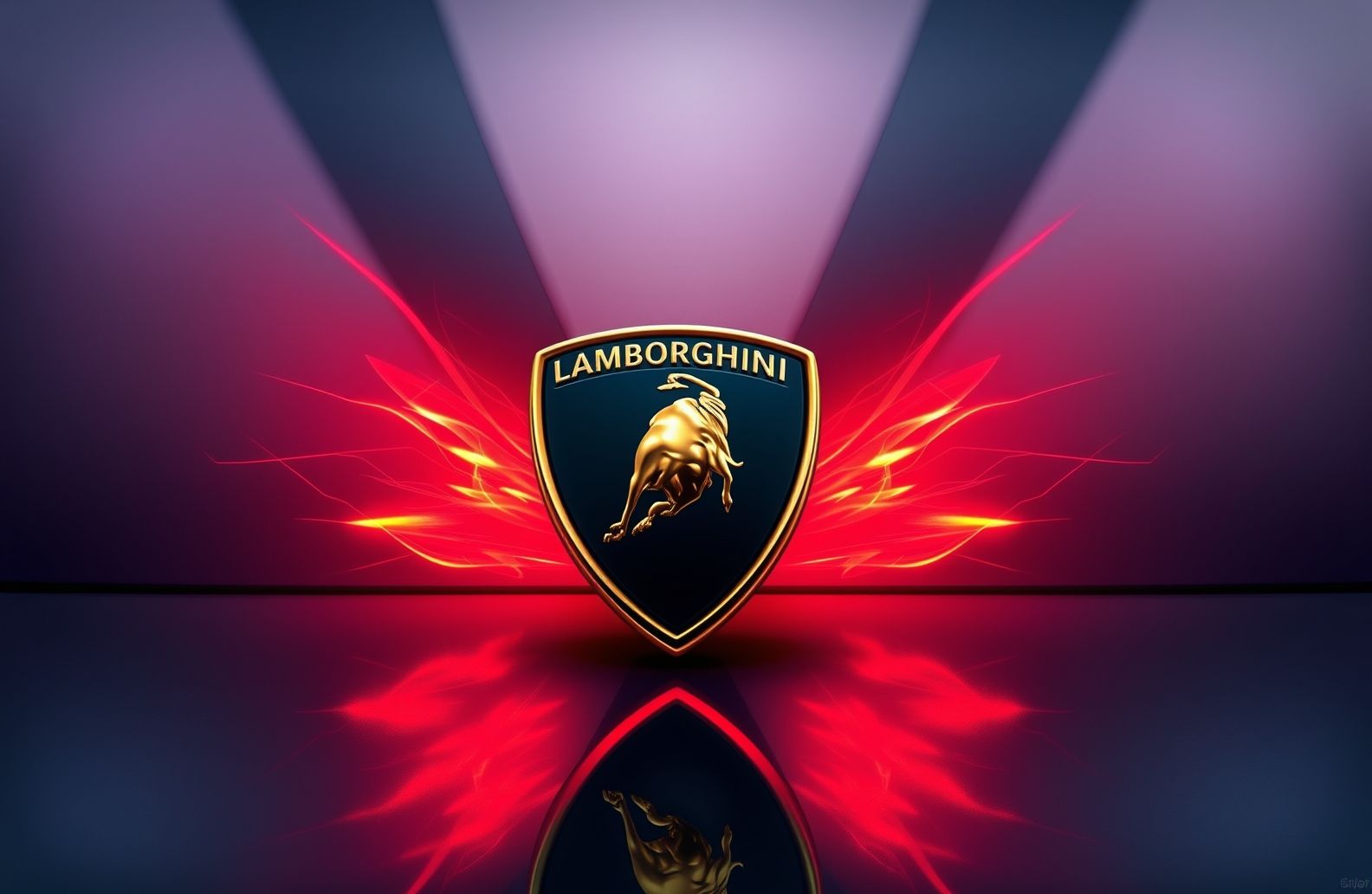Lamborghini Logo Wallpaper Hd
