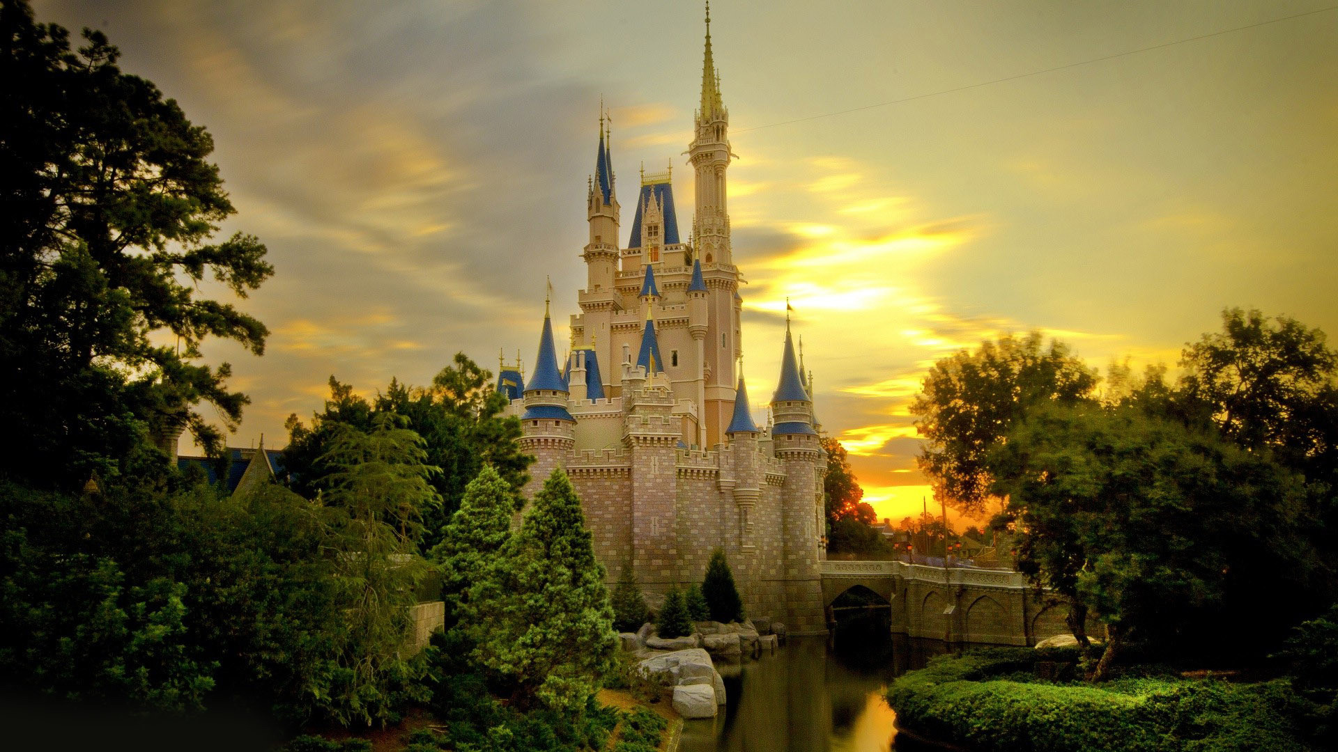 Disney Castle Wallpaper HD