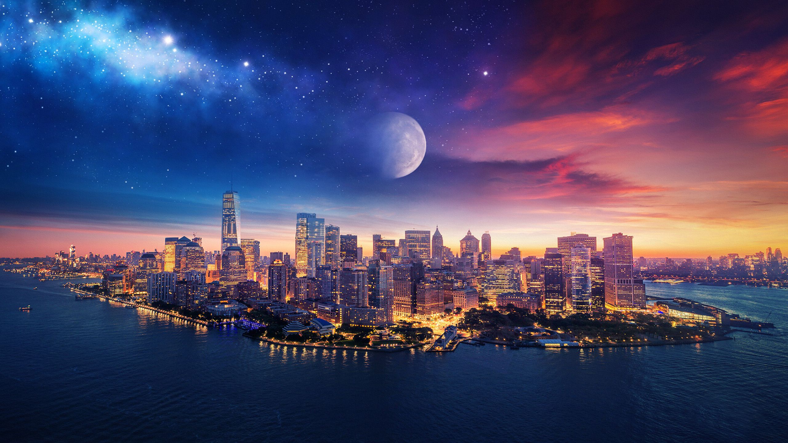4k New York City Night Wallpaper
