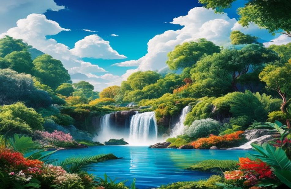 Santa Banta Nature Wallpaper