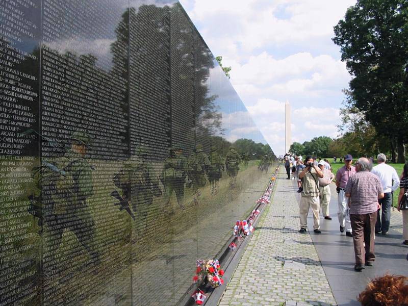 Vietnam Memorial Wall Beautiful