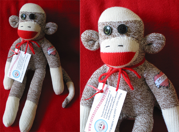 Pictures Of The Classic Red Heel Sock Monkey And Kia Mom Tattoo