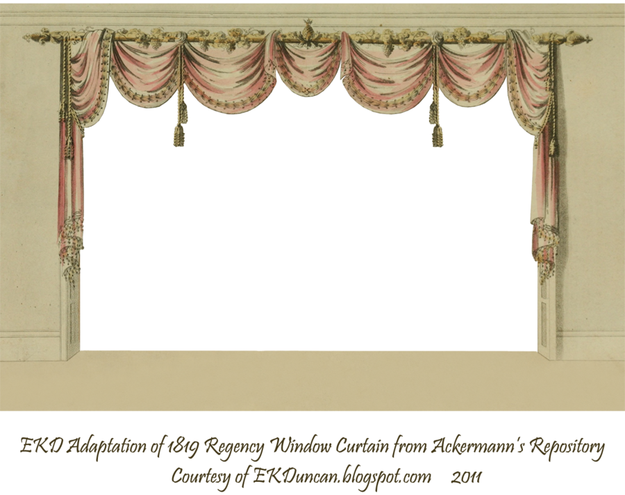 1819 Swag Curtain   Room with a View by EveyD on