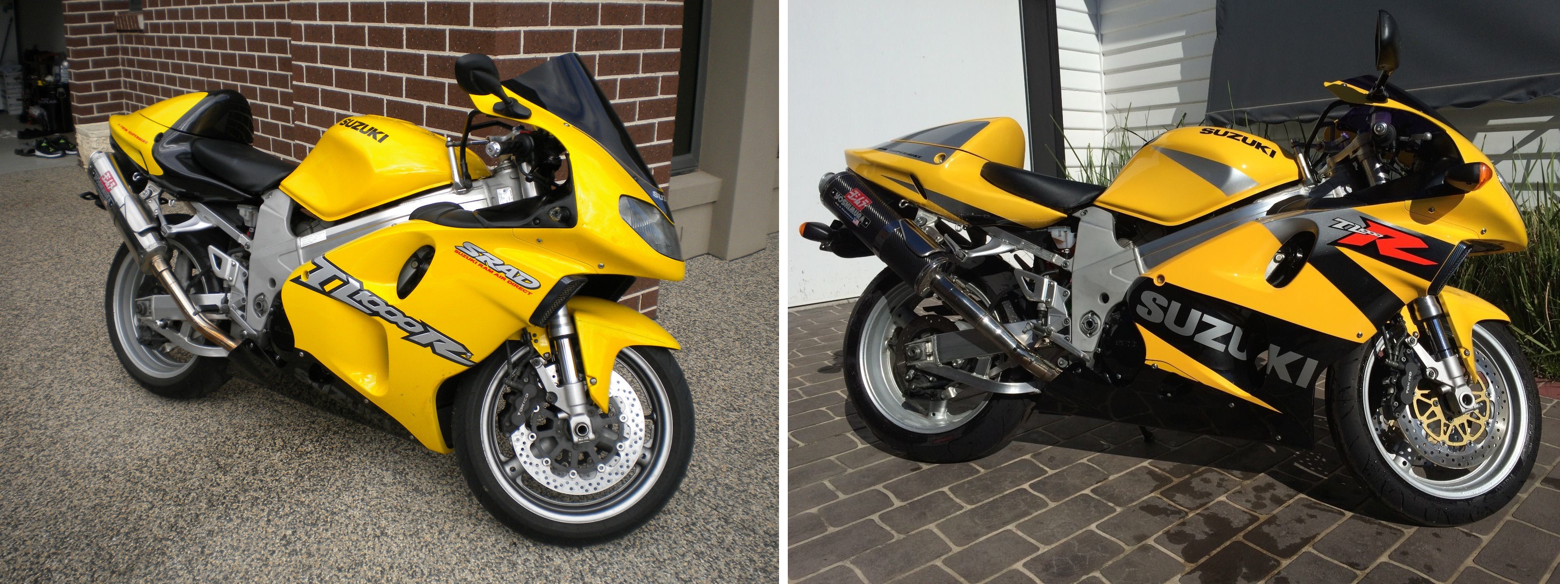 Unmellow Yellow Twins And Suzuki Tl1000r S In Aus