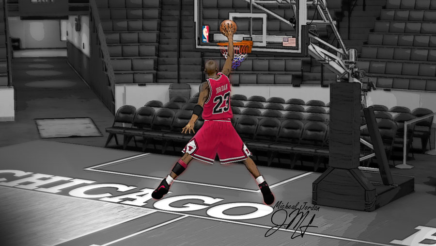 NBA 2K11 Air Jordan Wallpaper by ghostknightgfx on