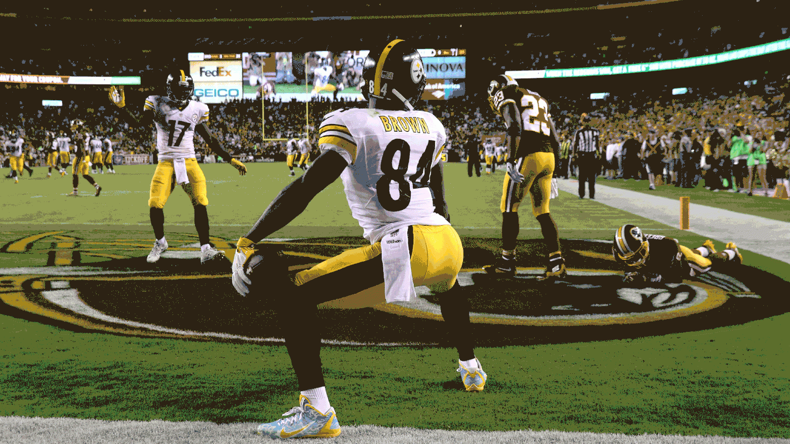 Antonio Brown Got A Flag For Twerking And The Nfl Was Fun