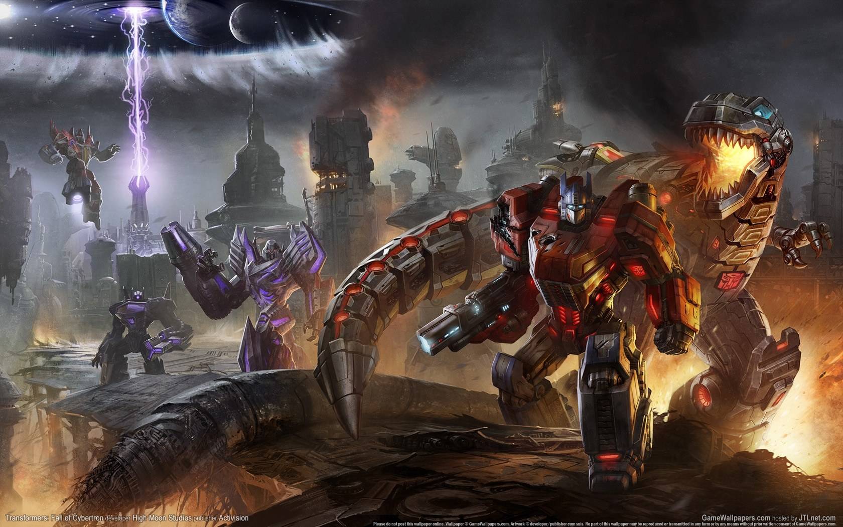 Transformers Fall Of Cybertron Is Due For The Pc Ps3 And Xbox