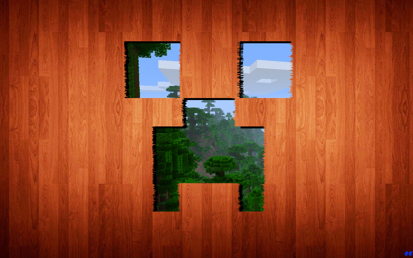Minecraft Art Wallpaper Background Chainimage