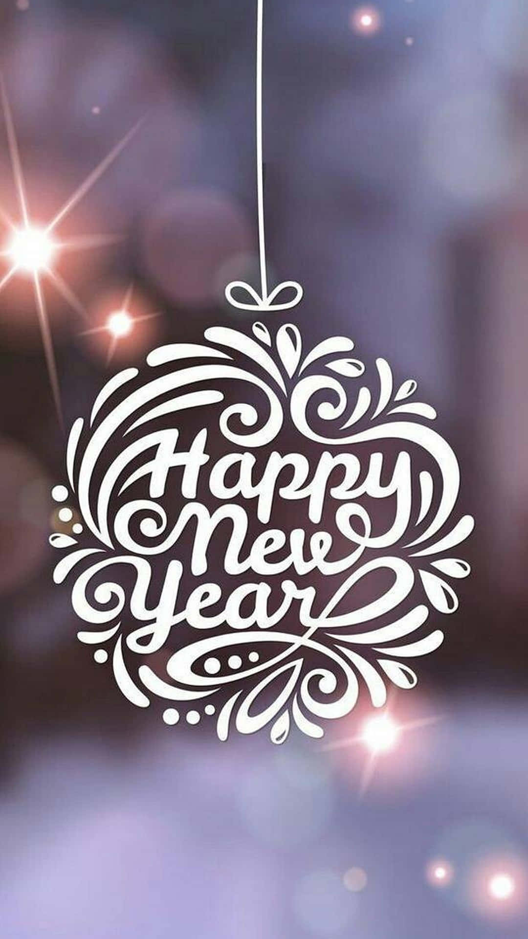 Happy New Year Phone Wallpaper