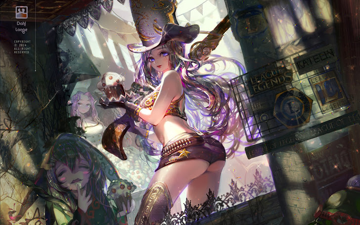 Sexy Lulu, Wallpapers & Fan Arts, League Of Legends