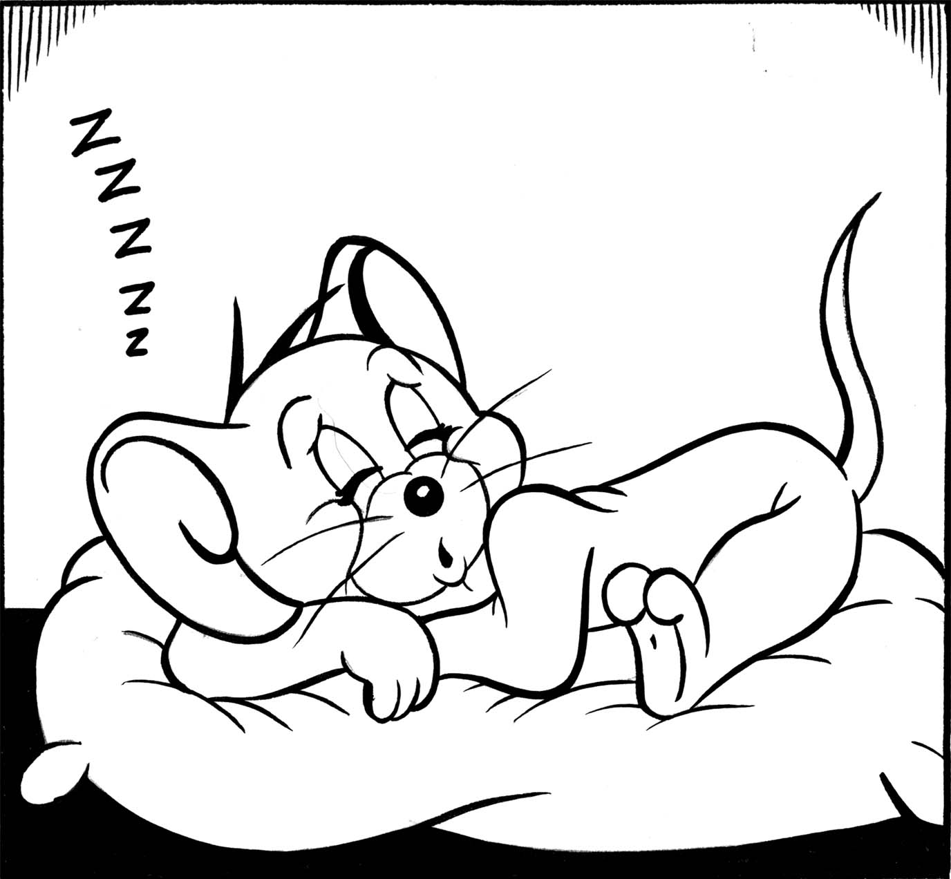 Tom And Jerry Coloring S HD Wallpaper In Cartoons Imageci