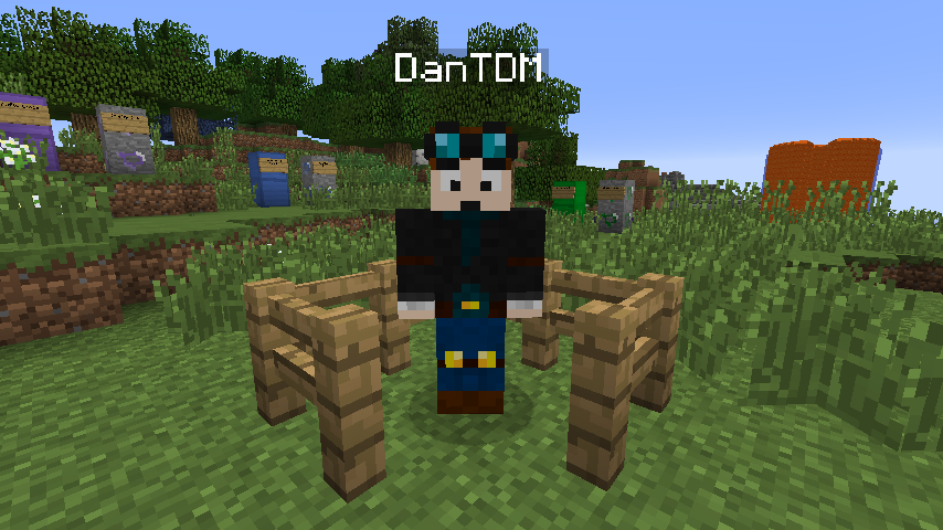 where does dantdm get his mods